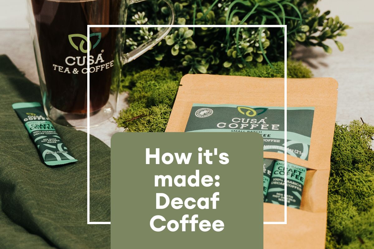 How to Decaffeinate a Coffee Bean - The Cusa Way