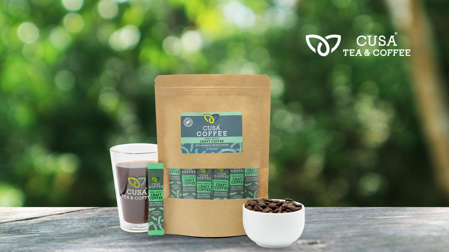 Cusa Decaf Coffee | Chemical-Free Instant Coffee Without the Jitters