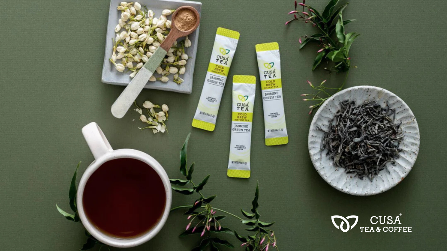 Instant Sophistication: Exploring Cusa’s Green & Black Tea Collection