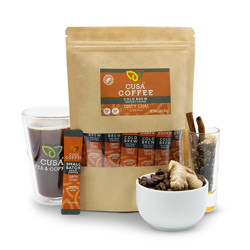 Cusa | Dirty Chai Coffee