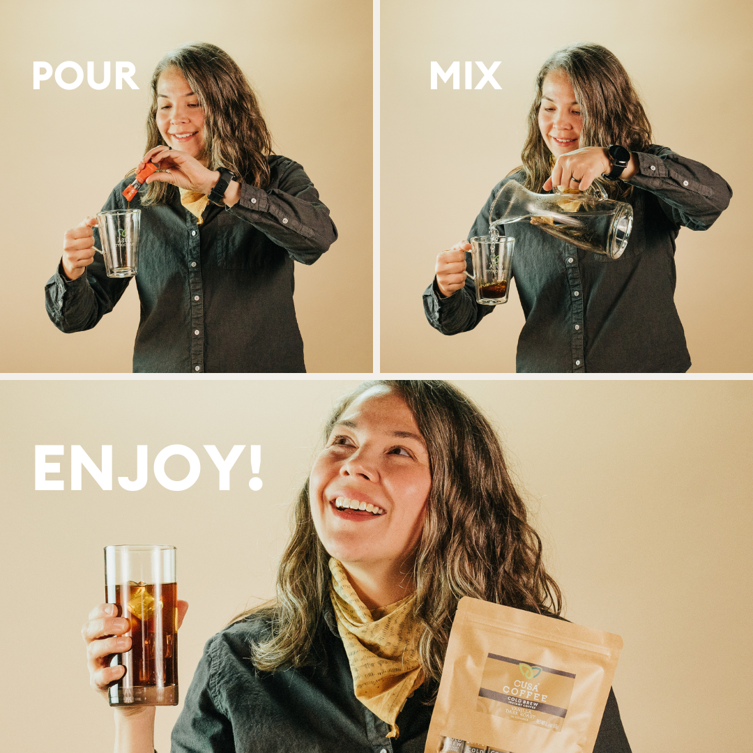 Cusa | Vanilla Dark Roast Coffee Pitcher Packs