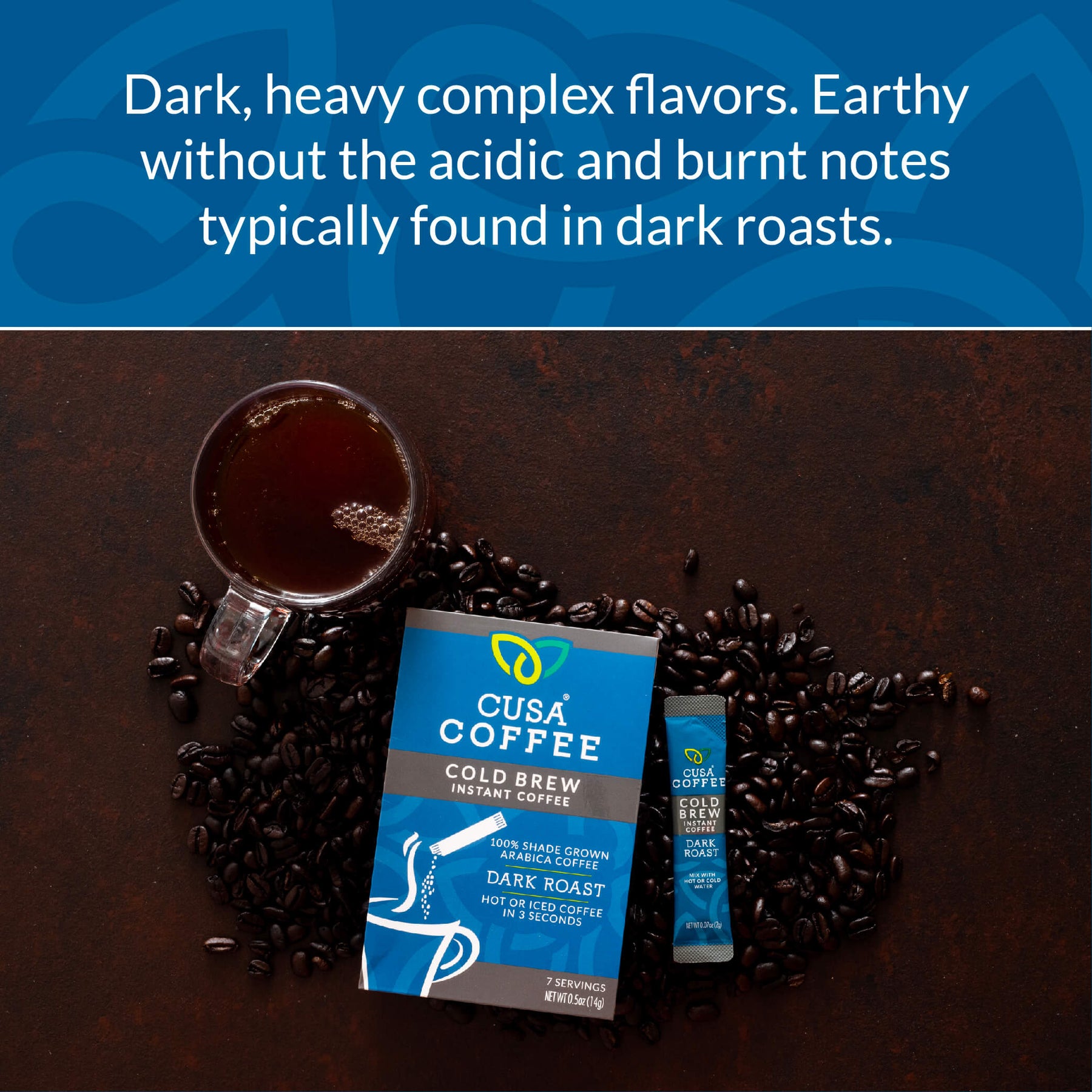 Dark Roast Coffee Pitcher Packs