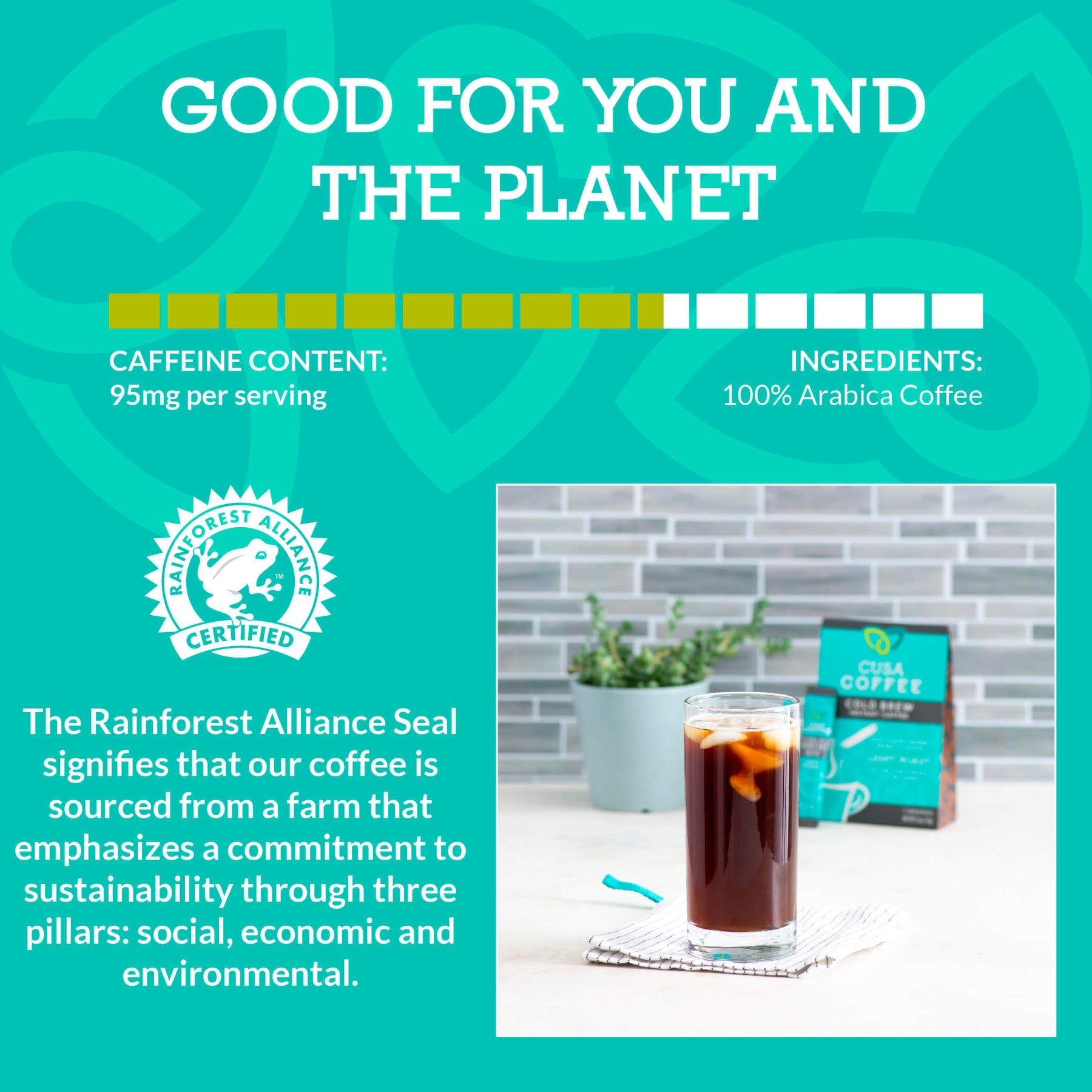 Cusa | The Rainforest Alliance Seal