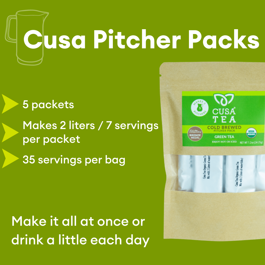 Green Tea Pitcher Packs
