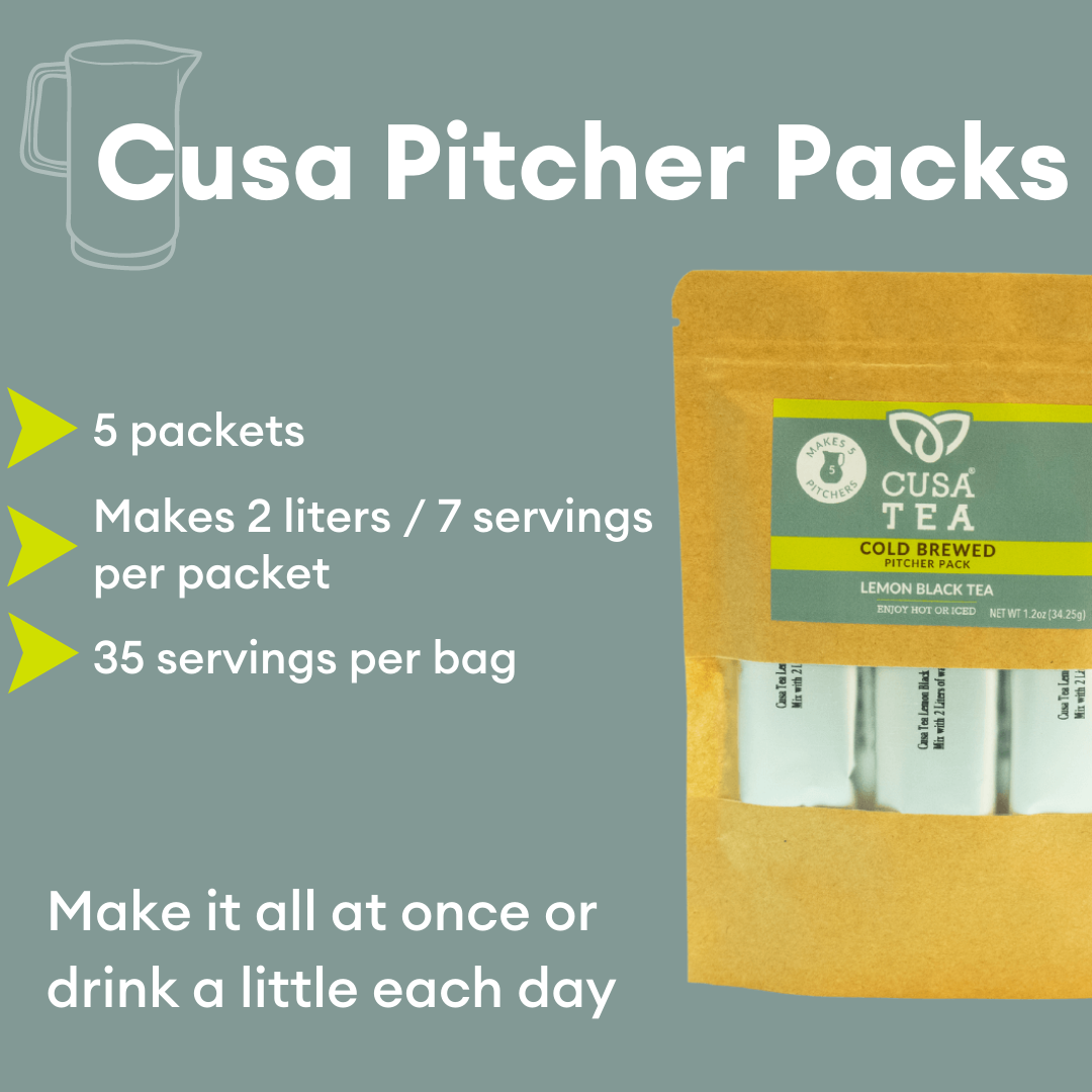 Lemon Black Tea Pitcher Packs