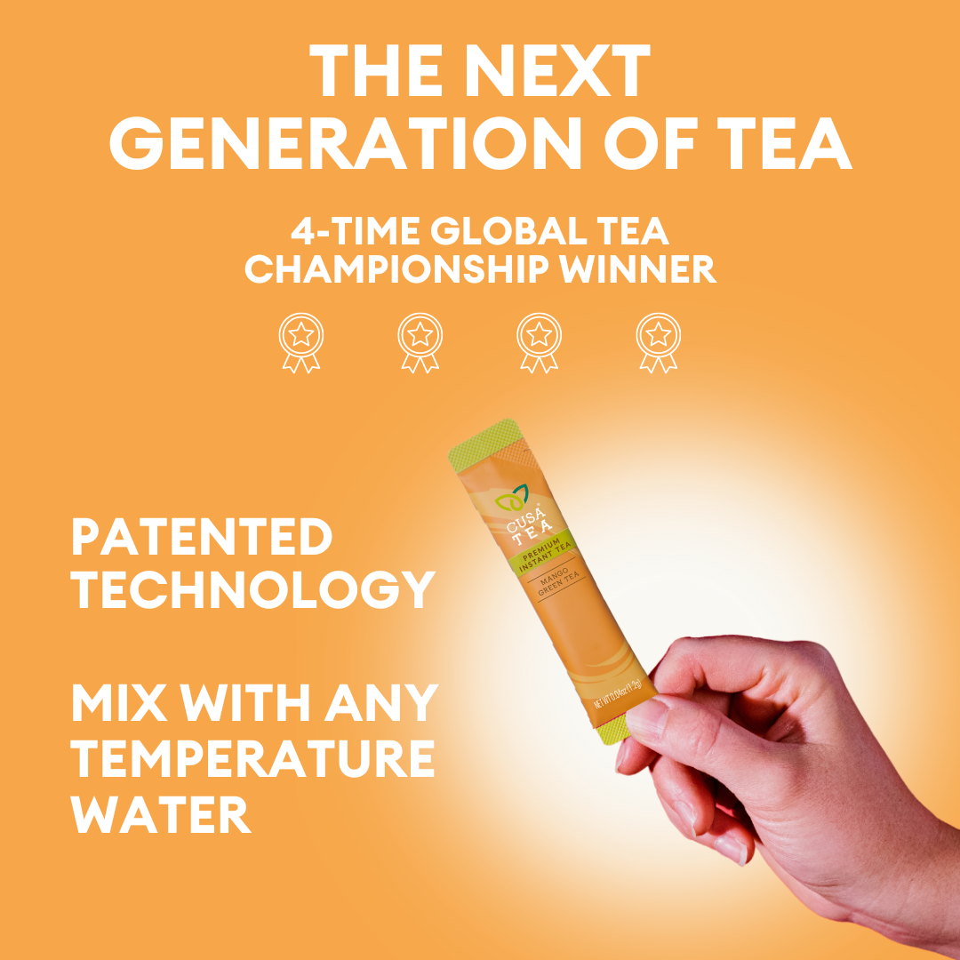Cusa | Instant Mango Green Tea