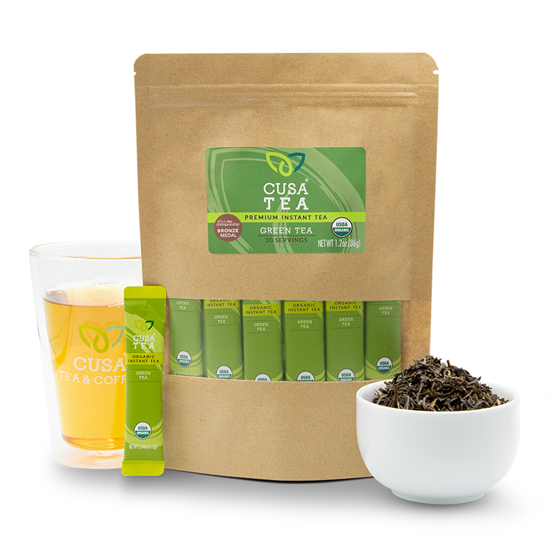 Cusa | Instant Green Tea Sticks