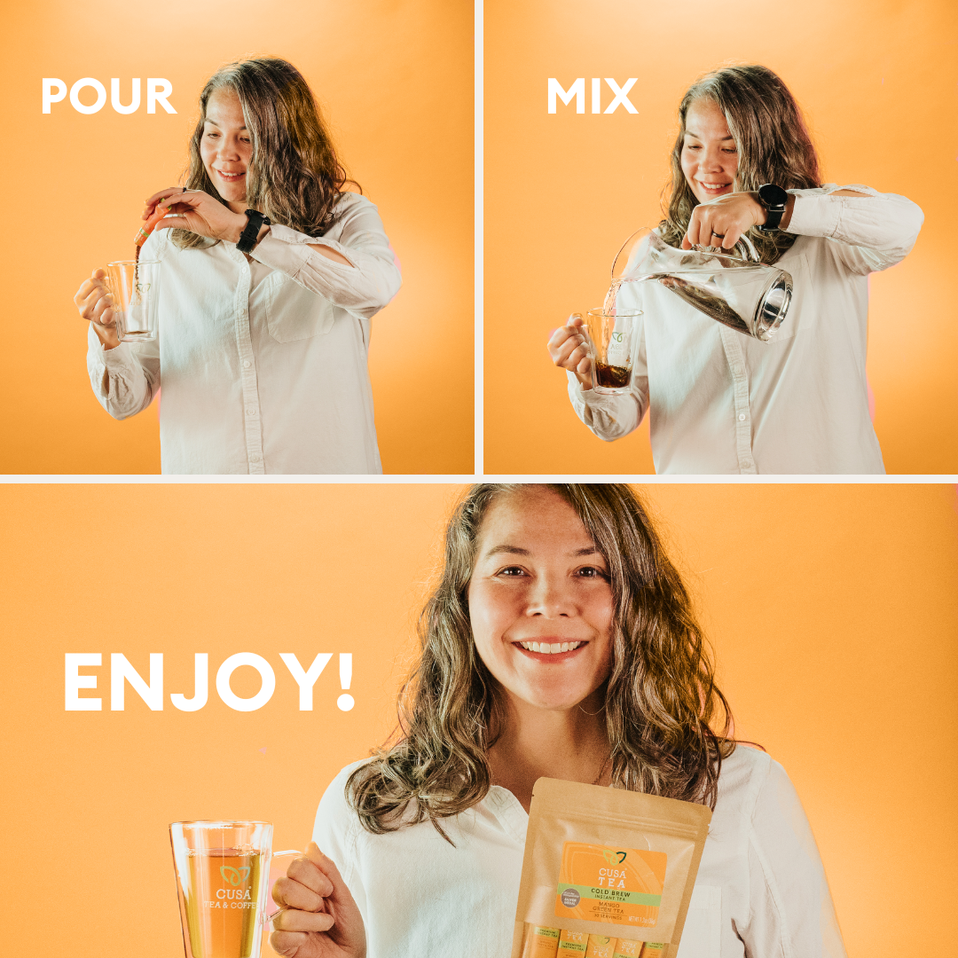Cusa | Instant Mango Green Tea