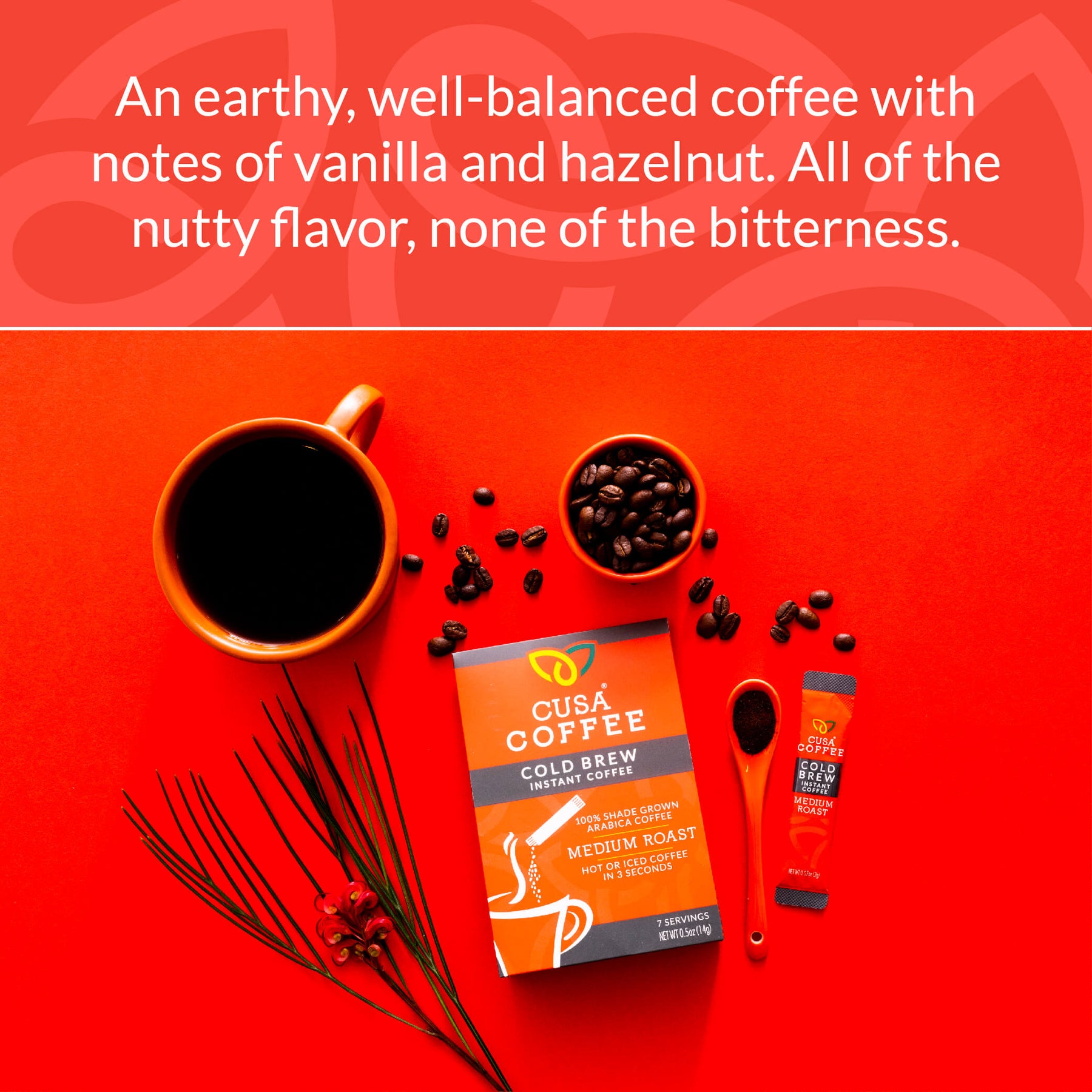 Cusa | Instant Medium Roast Cold Brew Coffee