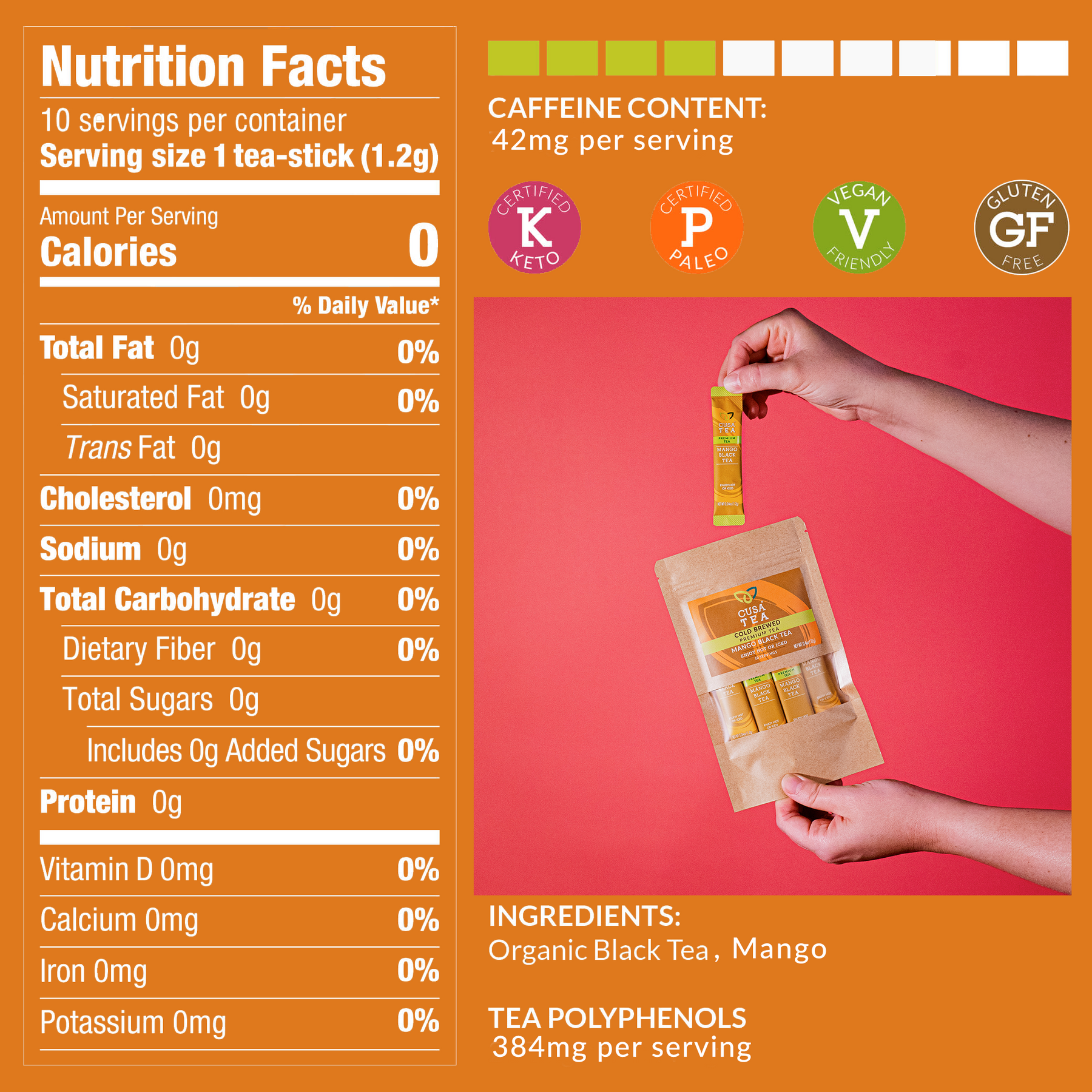 Cusa | Mango Black Tea