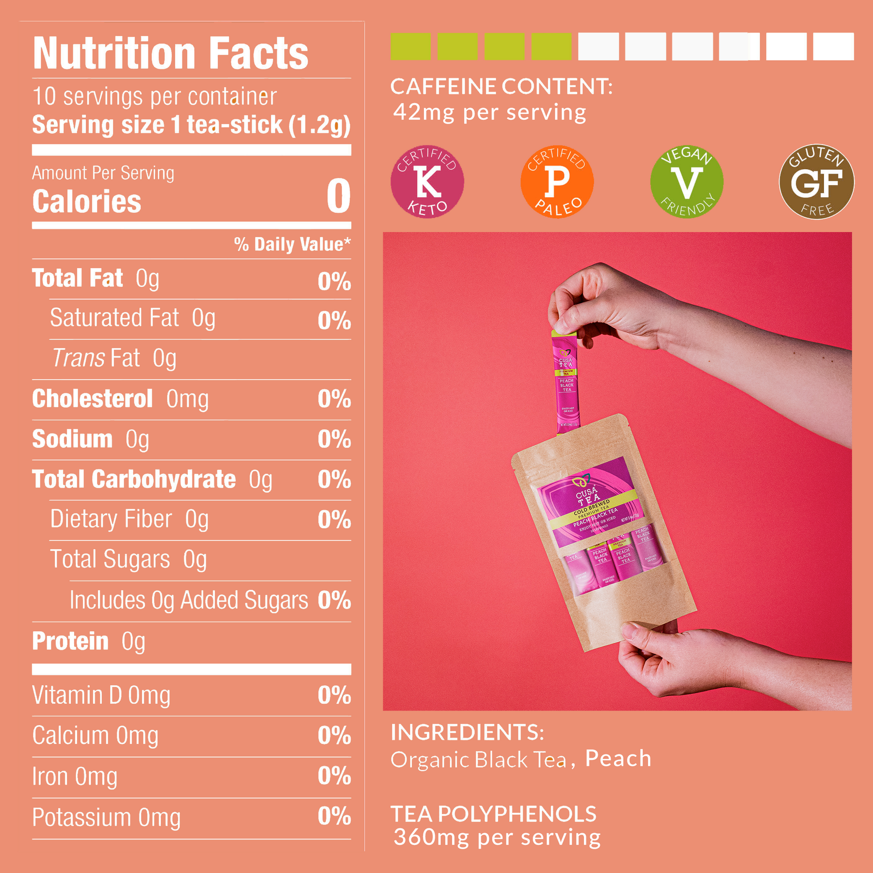 Cusa | Peach Tea