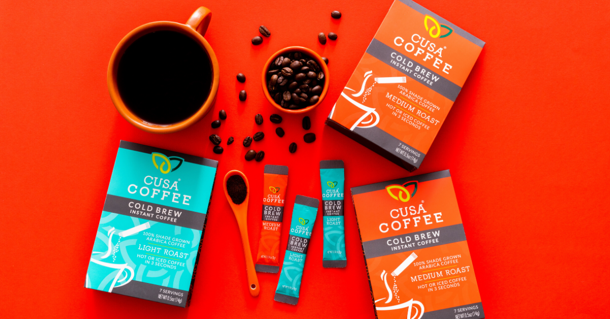 Cusa Tea Expands into Cusa Tea and Coffee with Launch of World’s First Cold-Brew Instant Coffee
