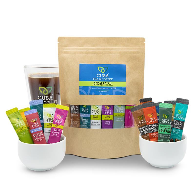 Cusa Tea & Coffee Variety Pack (Wholesale)