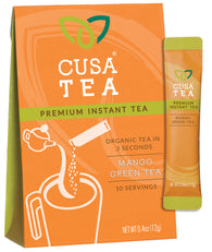 Cusa | Mango green Tea Sticks 