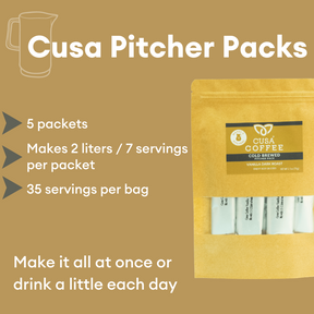 Vanilla Dark Roast Coffee Pitcher Packs