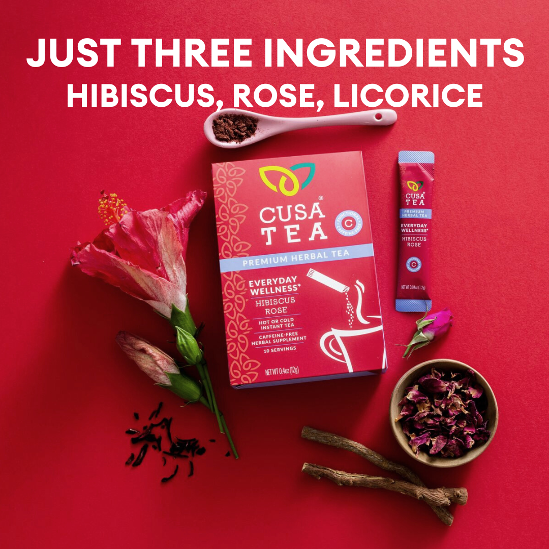 Hibiscus, rose and licorice in Everyday Wellness