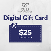 Cusa Tea and Coffee Digital Gift Card